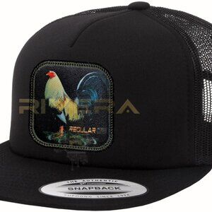 Gallo Fino Grey Hat Rooster Hat Black, La Mayiza JGL Gorra Gallos Finos, Gallero